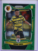 2021-22 Panini Prizm Premier League Imran Louza Green Mojo Prizm