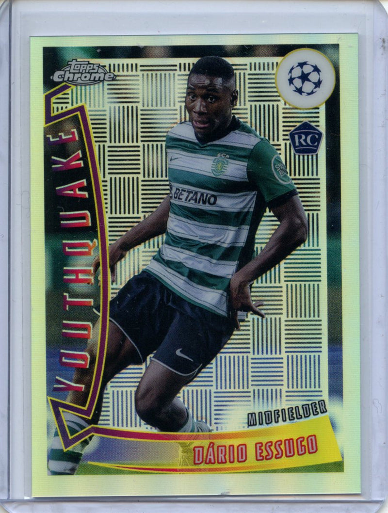 2022-23 Topps Chrome UEFA Dario Essugo Youthquake