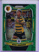 2021-22 Panini Prizm Premier League Cucho Hernandez Green Mojo Prizm