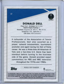 2021 Topps Chrome Tennis Donald Dell B&W Mini-Diamond