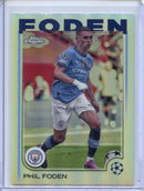 2024-25 Topps Chrome UEFA Club Comps Phil Foden Refractor