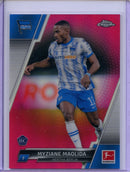 2021-22 Topps Chrome Bundesliga Soccer Myziane Maolida Magenta 63/399