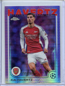 2024-25 Topps Chrome UEFA Club Comps Kai Havertz Violet Prism 157/299