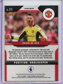 2021-22 Panini Prizm Premier League David De Gea Green Mojo Prizm
