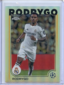 2024-25 Topps Chrome UEFA Club Comps Rodrygo Refractor