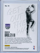 2019-20 NBA Hoops Marvin Bagley III Get Out Of The Way