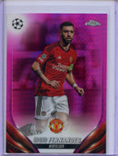 2023-24 Topps Chrome UEFA Bruno Fernandes Magenta Prism 12/99