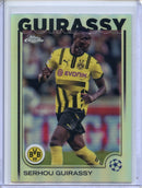2024-25 Topps Chrome UEFA Club Comps Serhou Guirassy Refractor