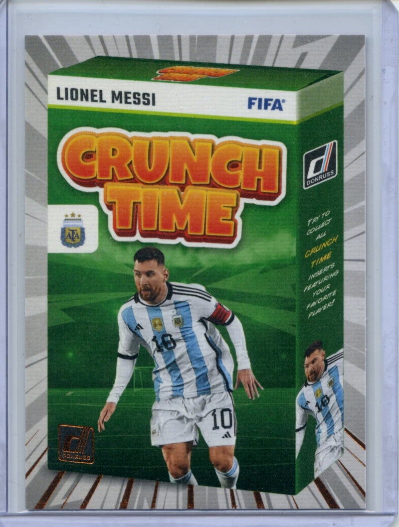 2023-24 Donruss FIFA Lionel Messi Crunch Time