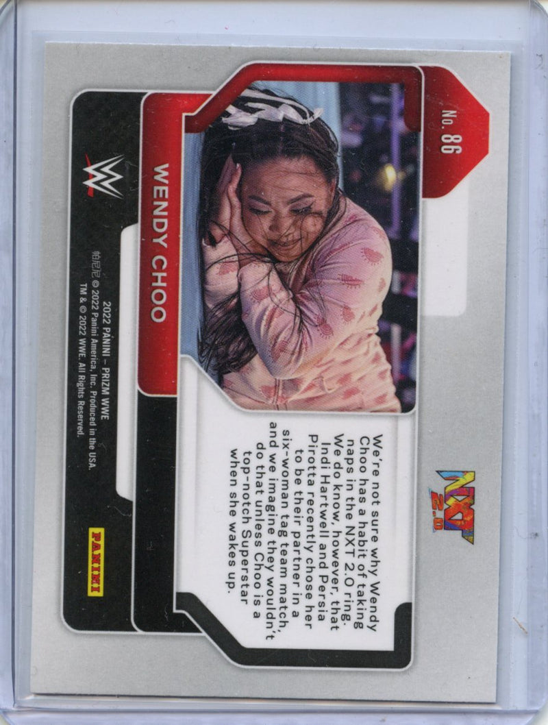 2022 Prizm WWE Wendy Choo