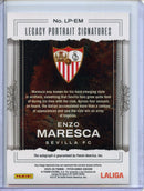 2025-26 Panini Pitch Kings Enzo Maresca Legacy Portrait Signatures