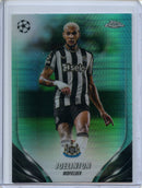 2023-24 Topps Chrome UEFA Joelinton Aqua Prism Refractor