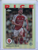 2024-25 Topps Chrome UEFA Club Comps Declan Rice Refractor