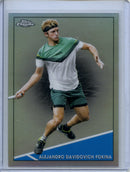 2021 Topps Chrome Tennis Alejandro Davidovich Fokina Refractor