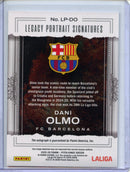 2025-26 Panini Pitch Kings Dani Olmo Legacy Portrait Signatures