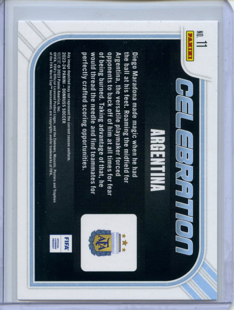 2023-24 Donruss FIFA Argentina Celebration
