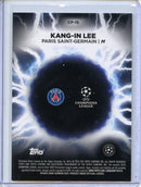 2024-25 Topps Chrome UEFA Club Comps Kang-in Lee Circle of Power High Voltage