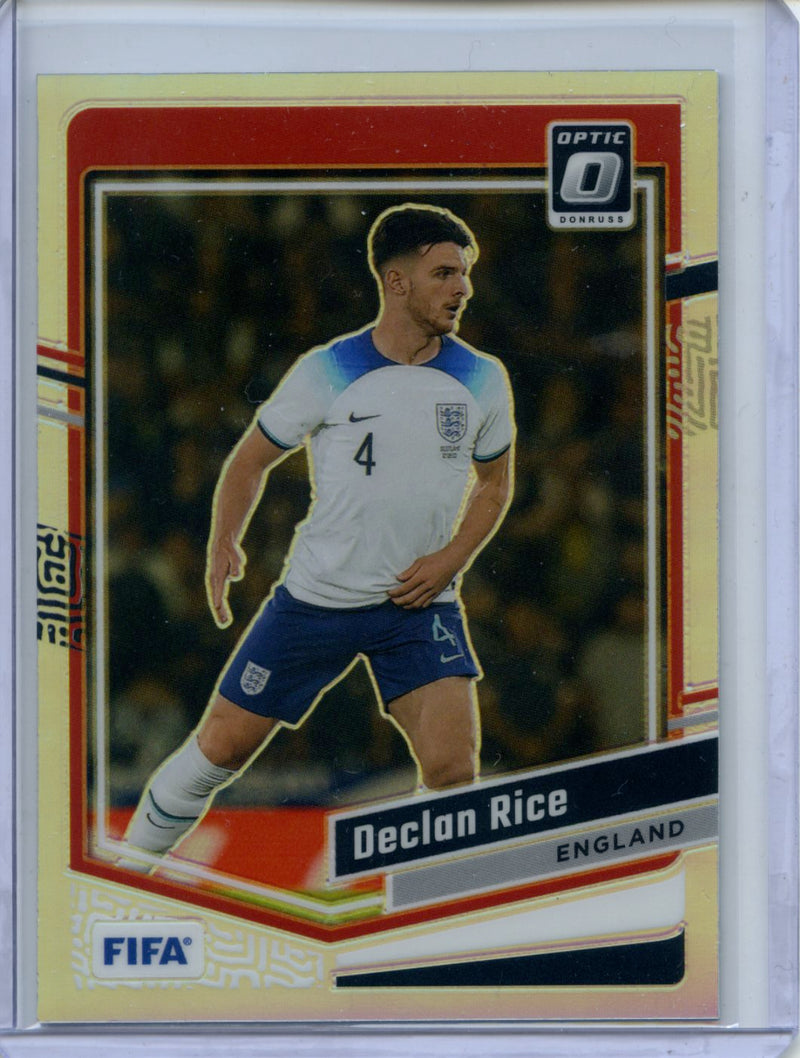 2023-24 Donruss FIFA Declan Rice Optic Silver