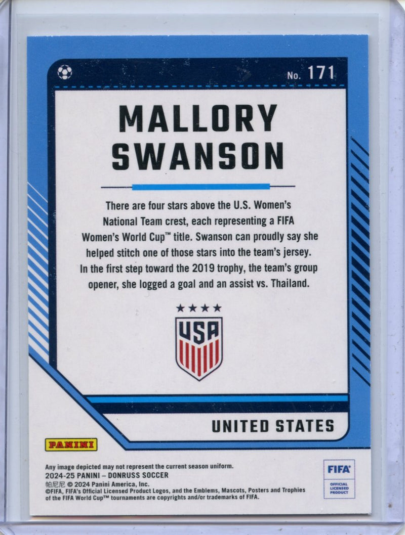 2024-25 Donruss Mallory Swanson Silver