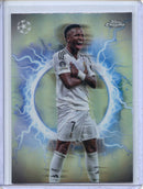 2024-25 Topps Chrome UEFA Club Comps Vini Jr Circle of Power High Voltage