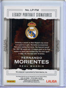 2025-26 Panini Pitch Kings Fernando Morientes Legacy Portrait Signatures