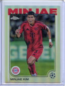 2024-25 Topps Chrome UEFA Club Comps Minjae Kim Refractor