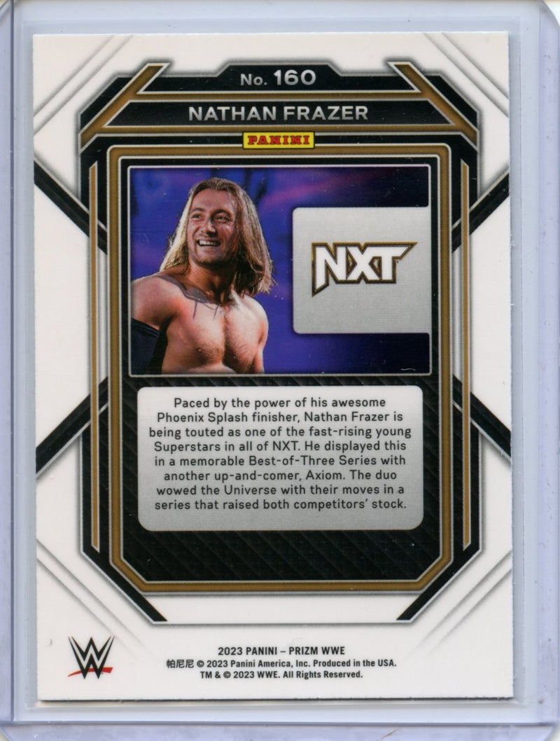 2023 Prizm WWE Nathan Frazer