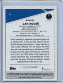 2021 Topps Chrome Tennis Jan Kodes Refractor