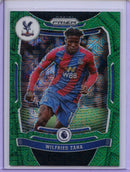 2021-22 Panini Prizm Premier League Wilfred Zaha Green Mojo Prizm