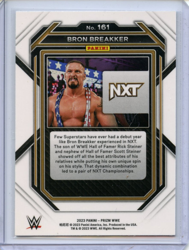 2023 Prizm WWE Bron Breakker
