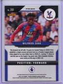 2021-22 Panini Prizm Premier League Wilfred Zaha Green Mojo Prizm
