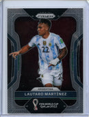 2022 Panini Prizm FIFA World Cup Qatar Lautaro Martinez