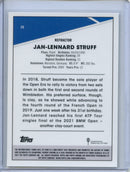 2021 Topps Chrome Tennis Jan-Lennard Struff Refractor