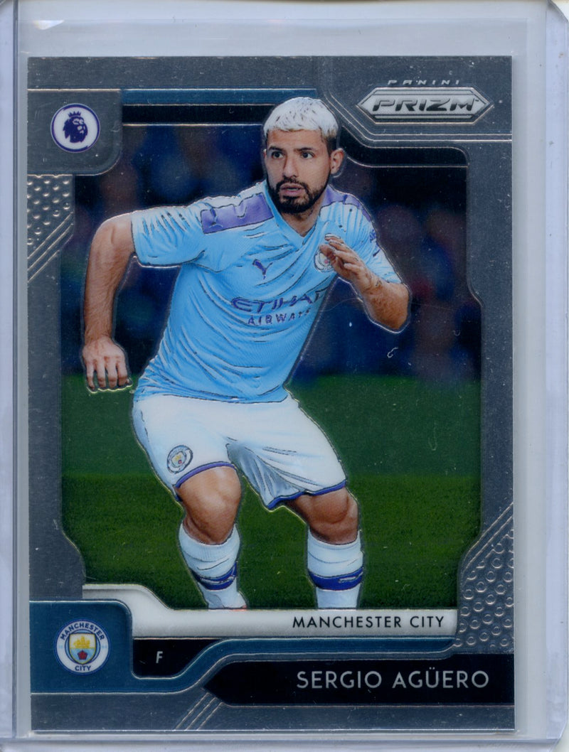 2019-20 Panini Prizm Premier League Sergio Aguero