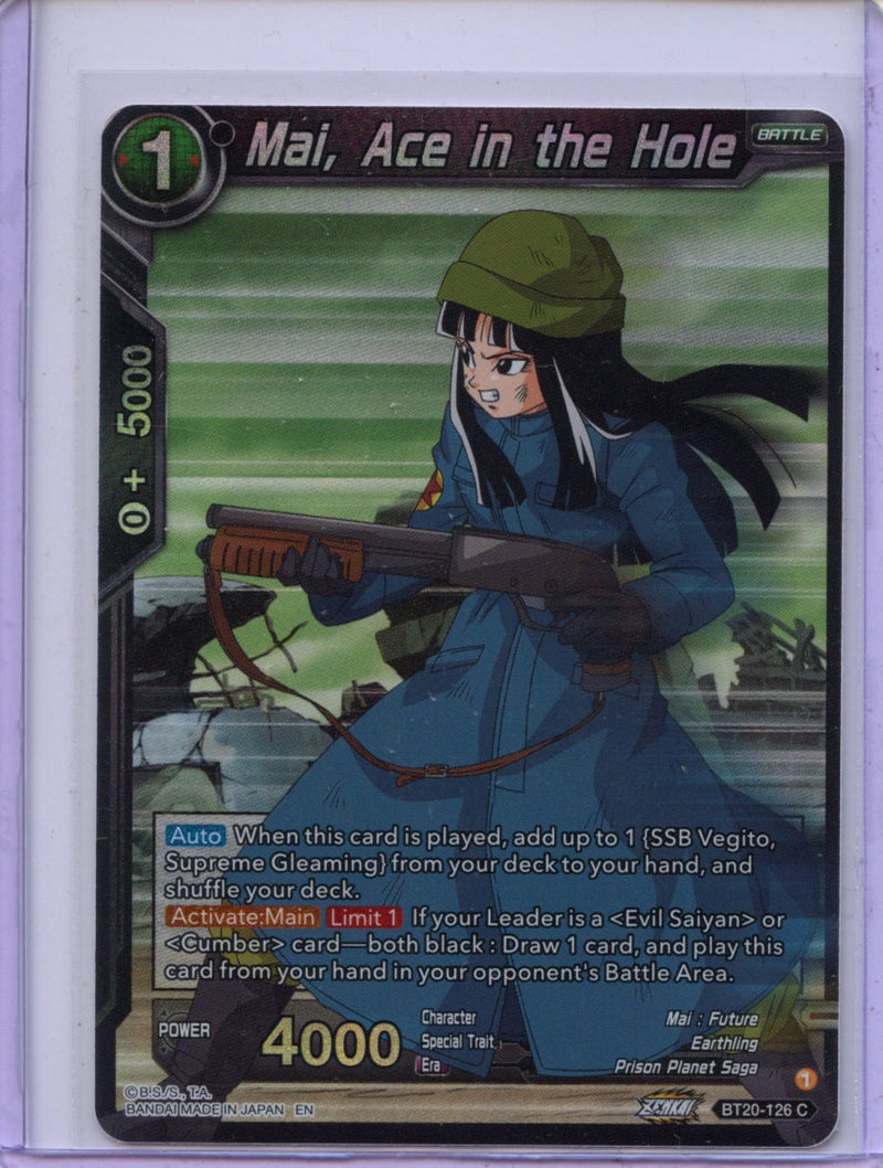 Mai, Ace in the Hole - Power Absorbed BT20-126 C Foil