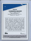 2021 Topps Chrome Tennis Corentin Moutet Refractor