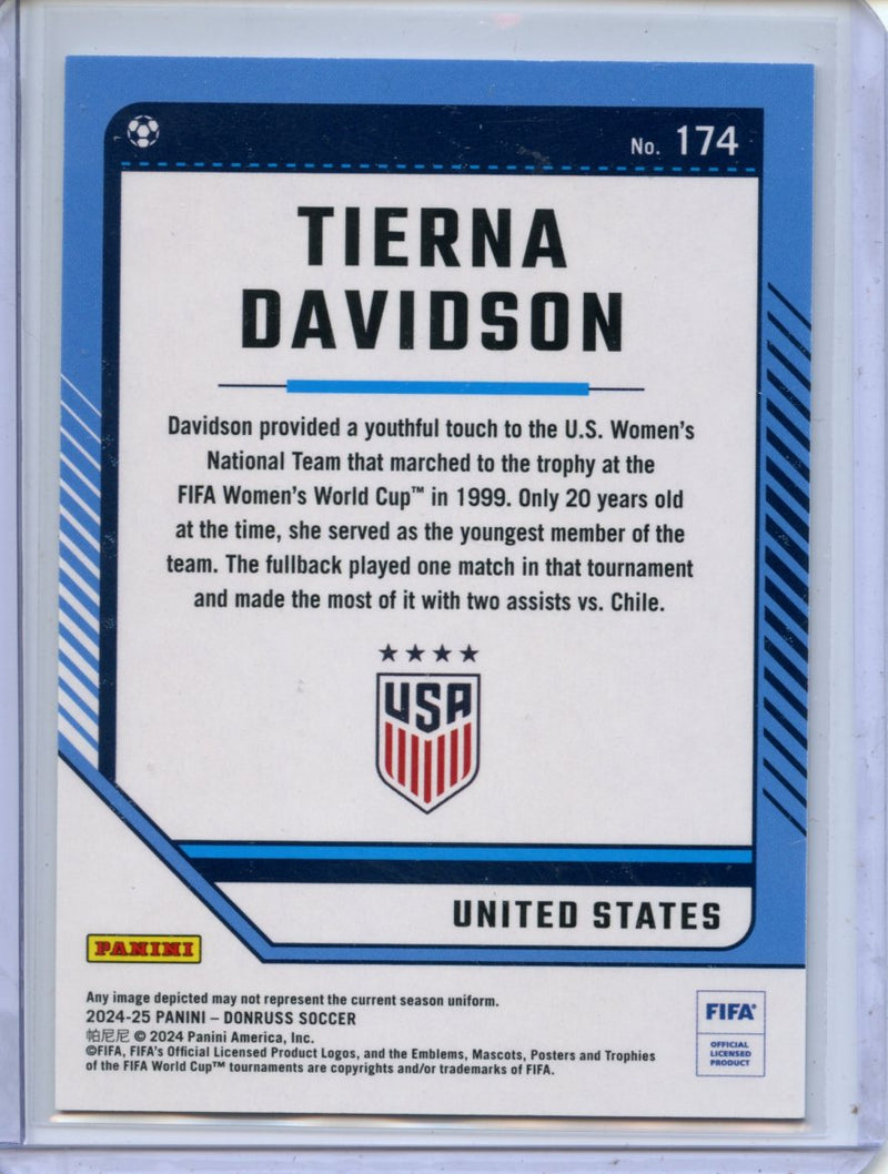 2024-25 Donruss Tierna Davidson Silver