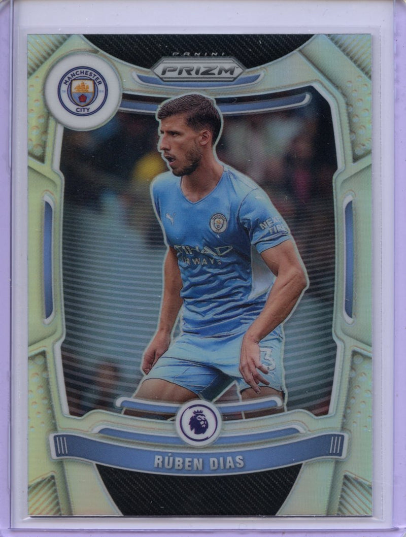 2021-22 Panini Prizm Premier League Ruben Dias Silver Prizm