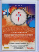2025-26 Panini Pitch Kings Javi Rodriguez Fresh Paint Ruby 44/49