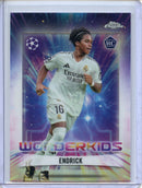 2024-25 Topps Chrome UEFA Club Comps Endrick Wonderkids WK-2