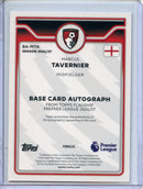 2026-27 Topps Flagship EPL Marcus Tavernier Blue Sparkle Autograph 42/150