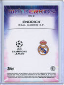 2024-25 Topps Chrome UEFA Club Comps Endrick Wonderkids WK-2