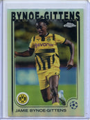 2024-25 Topps Chrome UEFA Club Comps Jamie Bynoe-Gittens Refractor