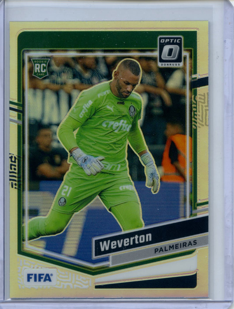 2023-24 Donruss FIFA Weverton Optic Silver