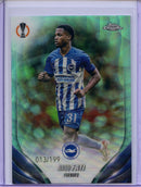 2023-24 Topps Chrome UEFA Ansu Fati Aqua Wave Refractor 13/199