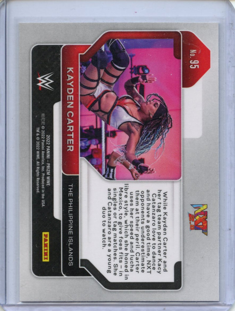 2022 Prizm WWE Kayden Carter