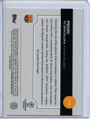 2024-25 Topps Chrome UEFA Club Comps Pedri Violet Prism 262/299