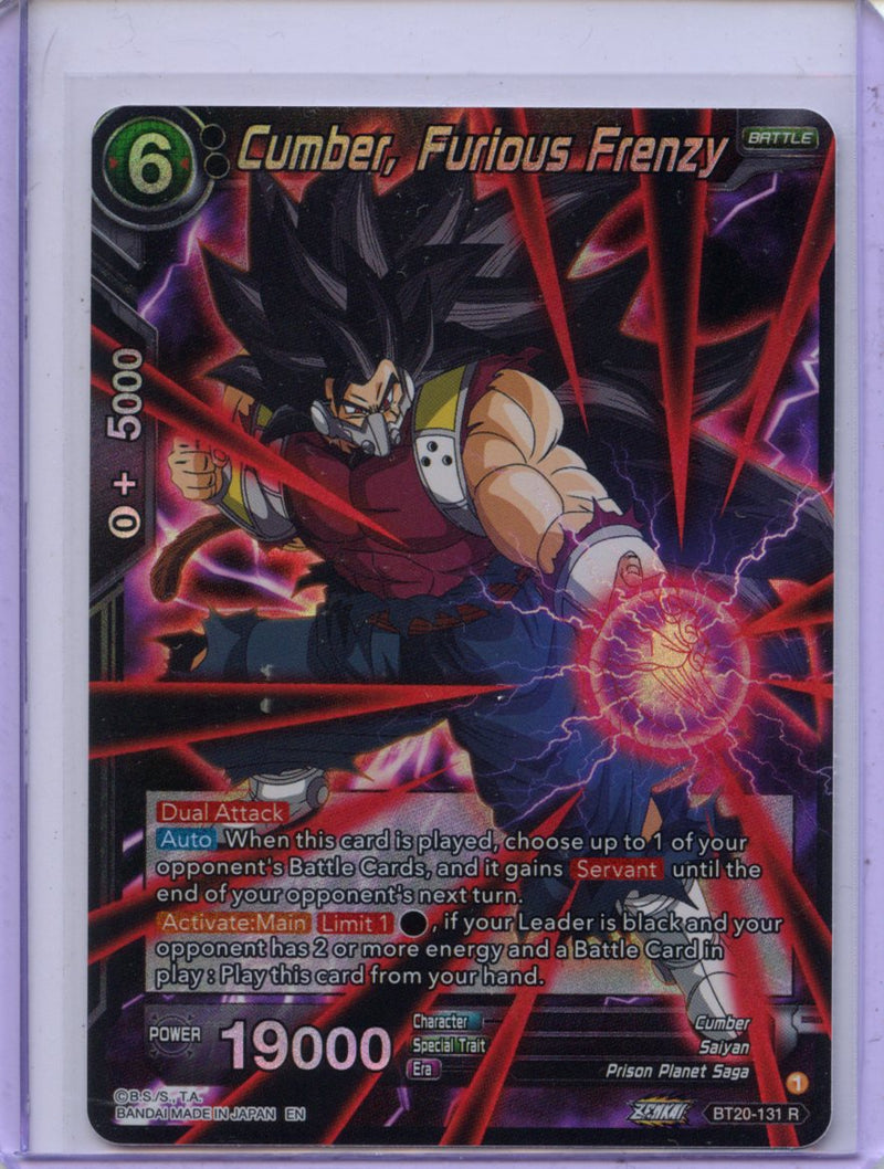 Cumber, Furious Frenzy - Power Absorbed BT20-131 R Foil