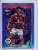 2024-25 Topps Chrome UEFA Club Comps Ethan Wheatley Violet Prism 229/299