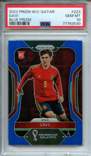 2022 Panini Prizm World Cup Qatar Gavi Blue Prizm 193/299